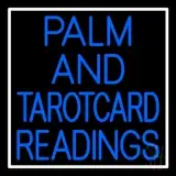 Blue Palm And Tarot Card Readings LED Neon Sign
