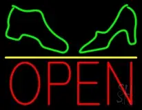 Boot And Sandal Open LED Neon Sign