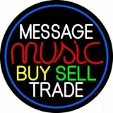 Custom Music Red Buy Sell Trade LED Neon Sign