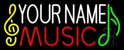 Custom Music Red Note LED Neon Sign