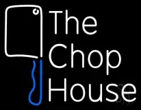 The Chophouse With Knife LED Neon Sign