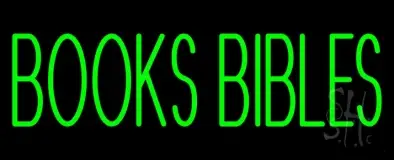 Green Books Bibles LED Neon Sign