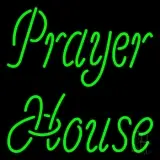 Green Prayer House LED Neon Sign
