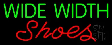 Green Wide Width Red Shoes LED Neon Sign
