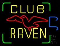 Club Raven LED Neon Sign