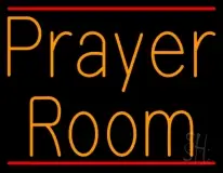 Orange Prayer Room LED Neon Sign