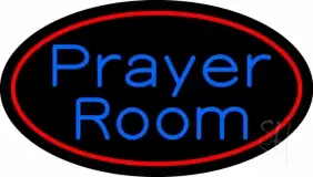Prayer Room With Border LED Neon Sign