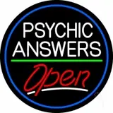 Psychic Answers Open LED Neon Sign