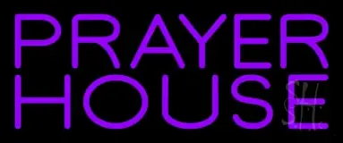 Purple Prayer House LED Neon Sign