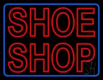 Red Double Stroke Shoe Shop LED Neon Sign