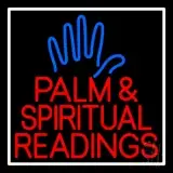 Red Palm And Spiritual Readings LED Neon Sign