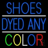Shoes Dyed And Color With Line LED Neon Sign