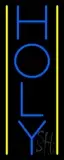 Vertical Holy LED Neon Sign