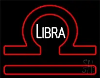 White Libra Zodiac LED Neon Sign