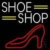 White Shoe Shop LED Neon Sign