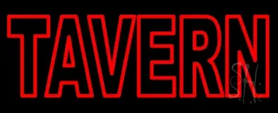 Red Tavern LED Neon Sign
