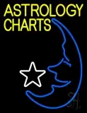 Yellow Astrology Charts LED Neon Sign