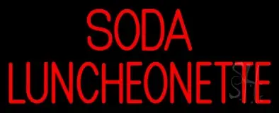 Soda Luncheonette LED Neon Sign