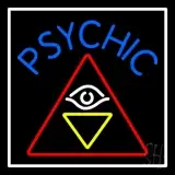 Blue Psychic Logo LED Neon Sign