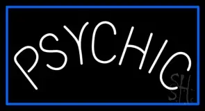 Blue Psychic LED Neon Sign
