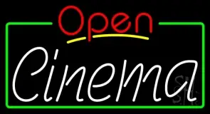 Cinema Open LED Neon Sign