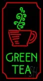 Vertical Green Tea LED Neon Sign