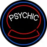 Green Psychic Logo LED Neon Sign