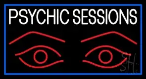 Psychic Sessions With Eye LED Neon Sign