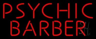 Red Psychic Barber LED Neon Sign