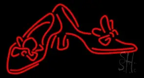 Red Sandal Heels LED Neon Sign