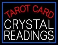 Tarot Card Crystal Readings LED Neon Sign