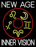 White New Age Inner Vision LED Neon Sign