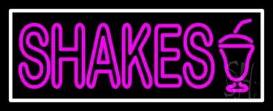 Double Stroke Shakes LED Neon Sign