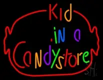 Kid In A Candy Store LED Neon Sign