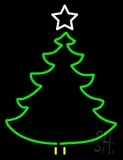 Christmas Tree Logo LED Neon Sign