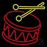 Drum Stick Logo LED Neon Sign