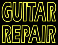 Guitar Repair LED Neon Sign