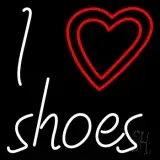 I Love Shoes LED Neon Sign