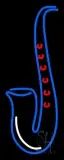 Saxophone Logo LED Neon Sign