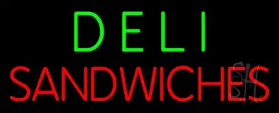 Deli Sandwiches LED Neon Sign