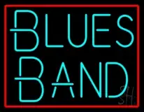 Turquoise Blues Band LED Neon Sign
