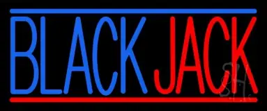 Blackjack Poker LED Neon Sign