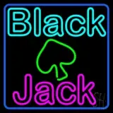 Blackjack Poker LED Neon Sign