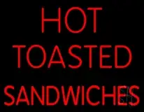 Hot Toasted Sandwiches LED Neon Sign