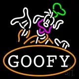 Orange Goofy LED Neon Sign