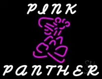 Pink Logo Panther LED Neon Sign