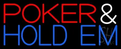 Poker And Holdem LED Neon Sign