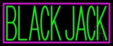 Singal Line Blackjack LED Neon Sign