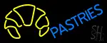 Blue Pastries Logo LED Neon Sign