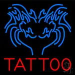 Blue Tattoo Logo LED Neon Sign